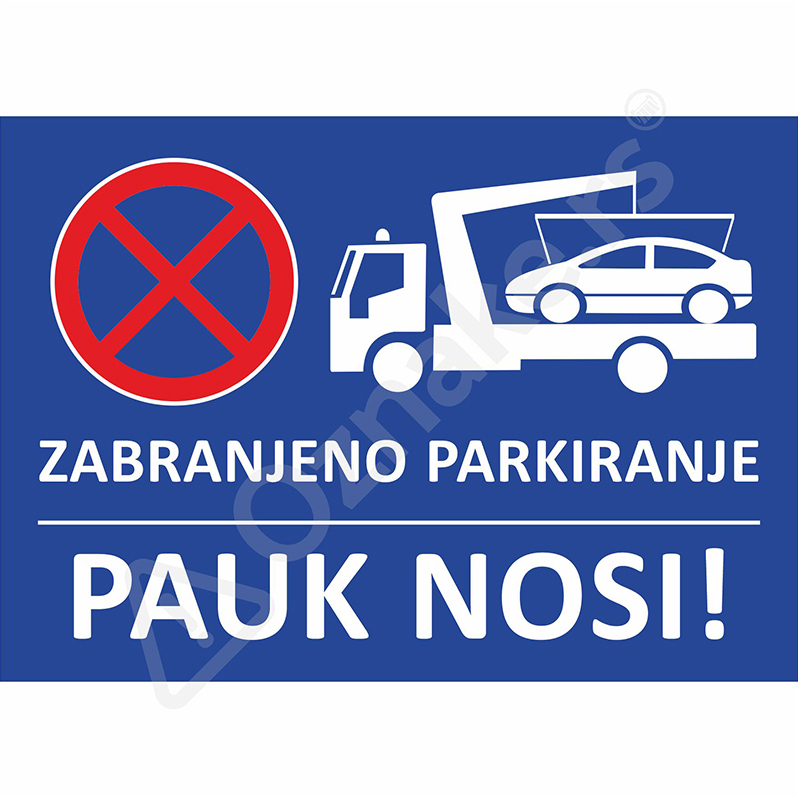 1 144 Parkiranje Pauk Nosi Zabranjeno parkiranje pauk nosi