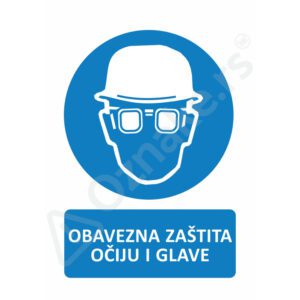 2 016 Oci i glava Obavezna zaštita očiju i glave