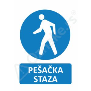 2 026 Pesacka staza Pešačka staza