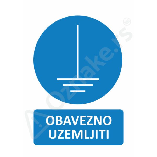 2 041 Uzemljenje Obavezno uzemljiti