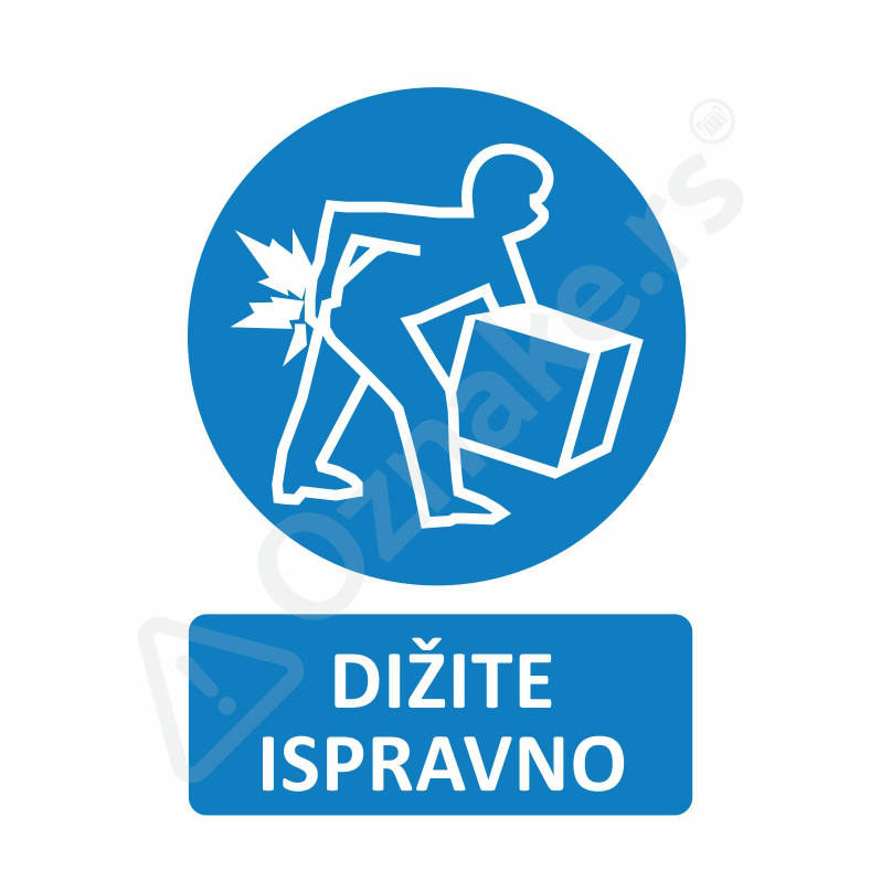 2 058 Dizite ispravno Dižite ispravno