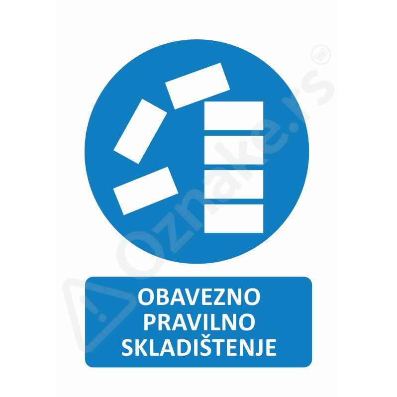2 063 Skladistenje Obavezno pravilno skladištenje