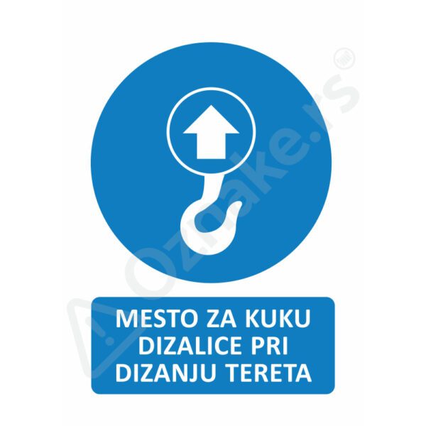 2 084 Kuka Mesto za kuku dizalice pri dizanju tereta