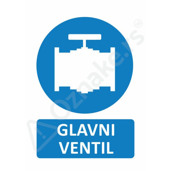 Glavni ventil