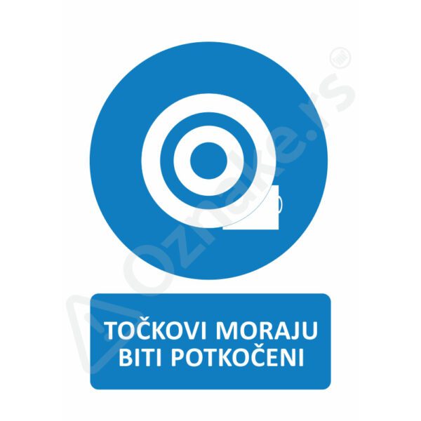 2 093 Tockovi Točkovi moraju biti potkočeni