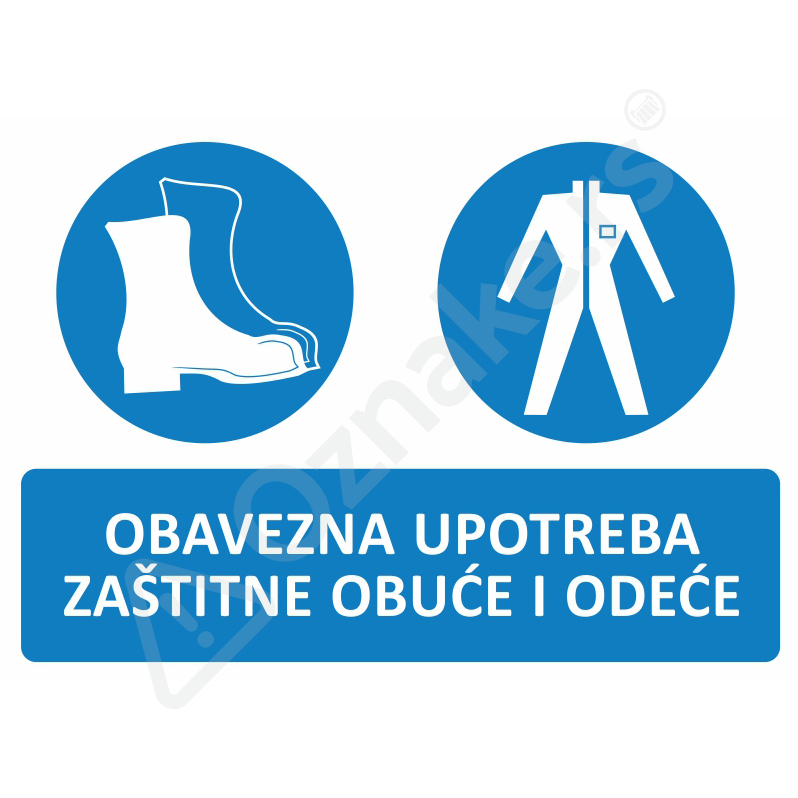 2 095 Odeca i obuca Obavezna upotreba zaštitne obuće i odeće