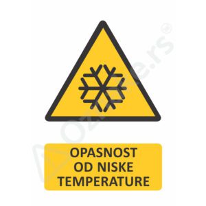 3 006 Temperatura Opasnost od niske temerature