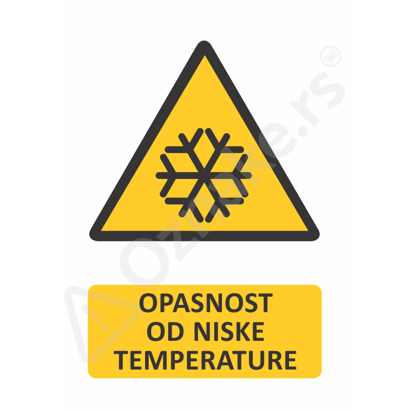 Opasnost od niske temerature