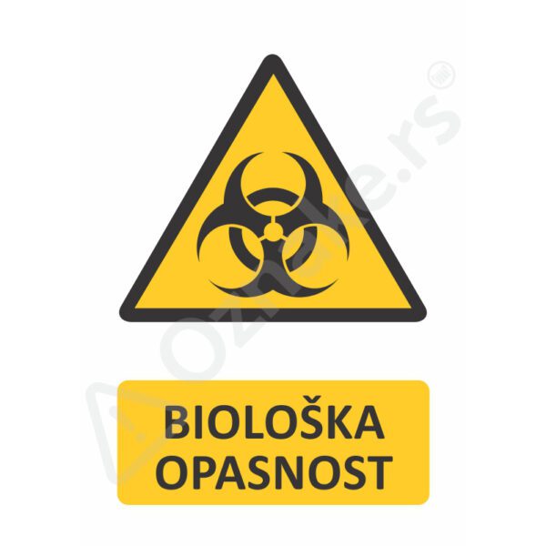 3 007 Bioloska opasnost Biološka opasnost