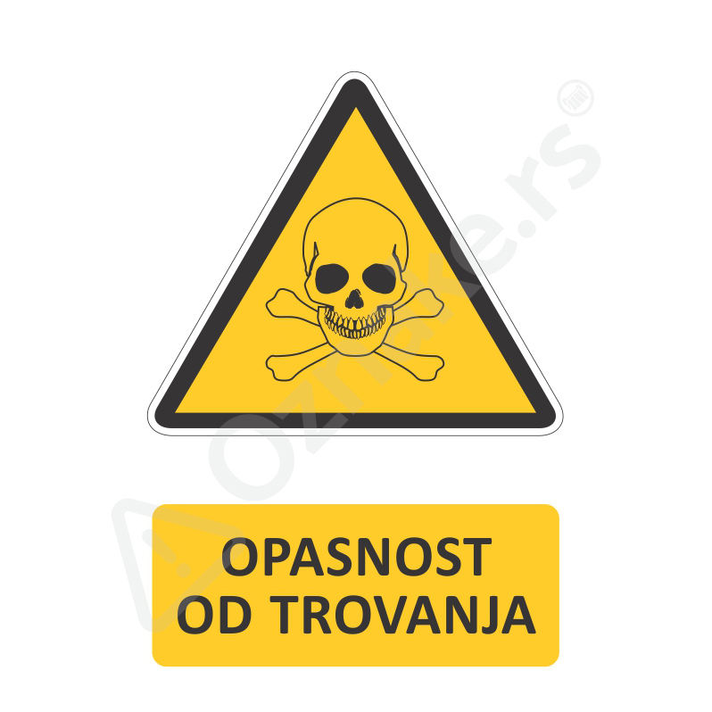 3 009 Trovanje Opasnost od trovanja