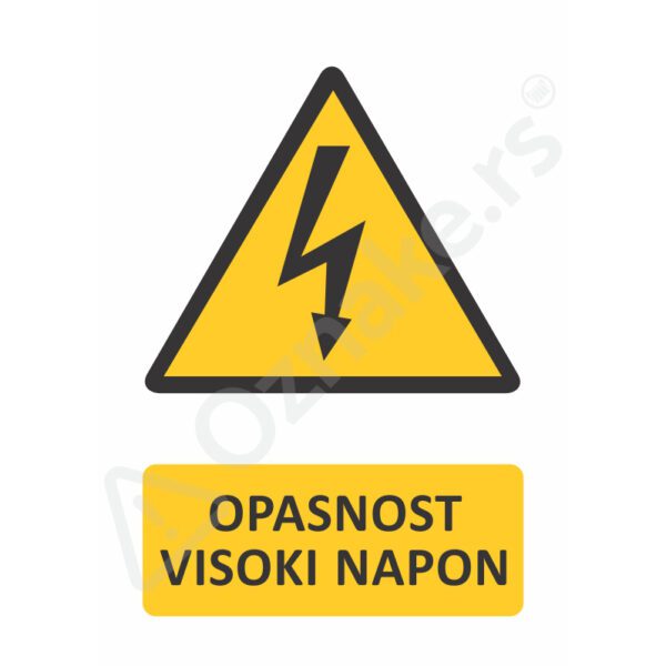 Opasnost visoki napon