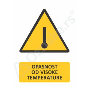 Opasnost od visoke temperature