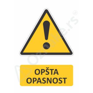 3 040 Opsta opasnost Opšta opasnost