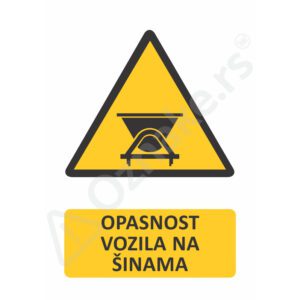 Opasnost vozila na šinama