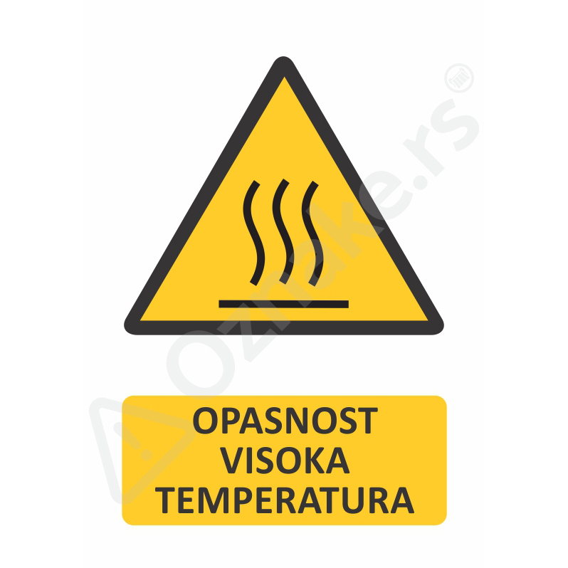 3 051 Temperatura Opasnost visoka temperatura