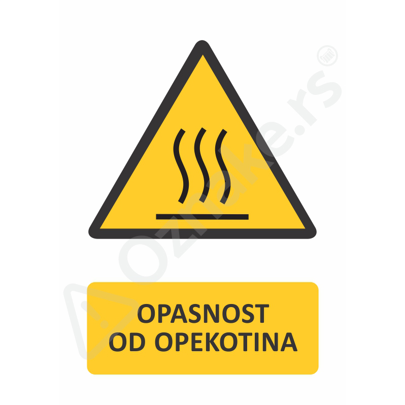 3 052 Opekotine Opasnost od opekotina