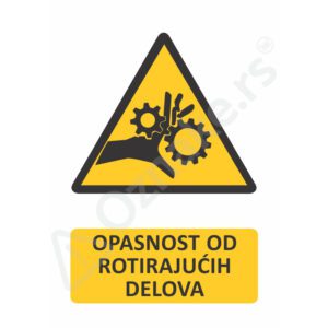 Opasnost od rotirajućih delova