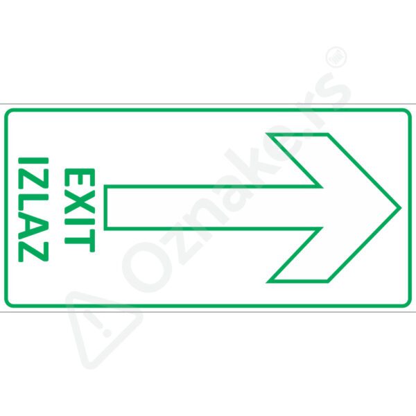 4 005 Exit Izlaz Exit