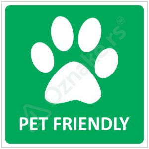 Pet friendly