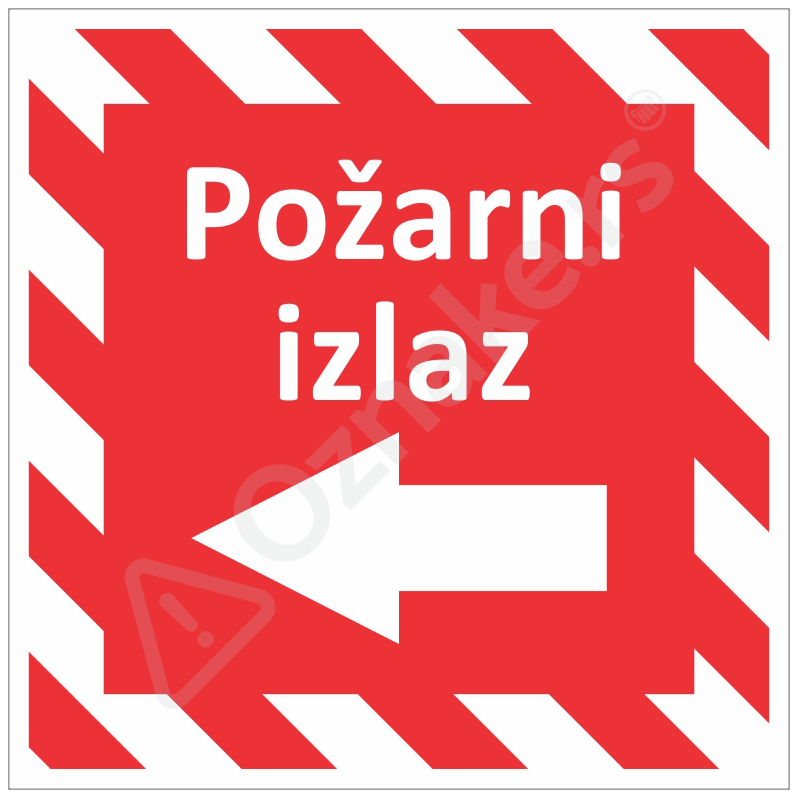 6 014 Pozarni izlaz Požarni izlaz
