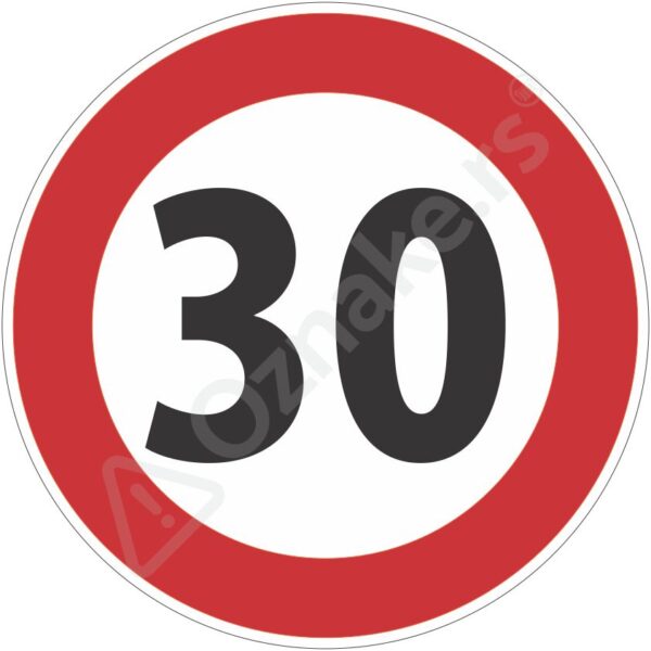 Ograničenje brzine 30 km/h