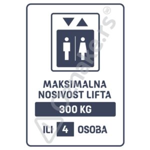 Dozvoljena nosivost lifta