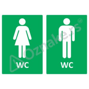 Muški i ženski toalet